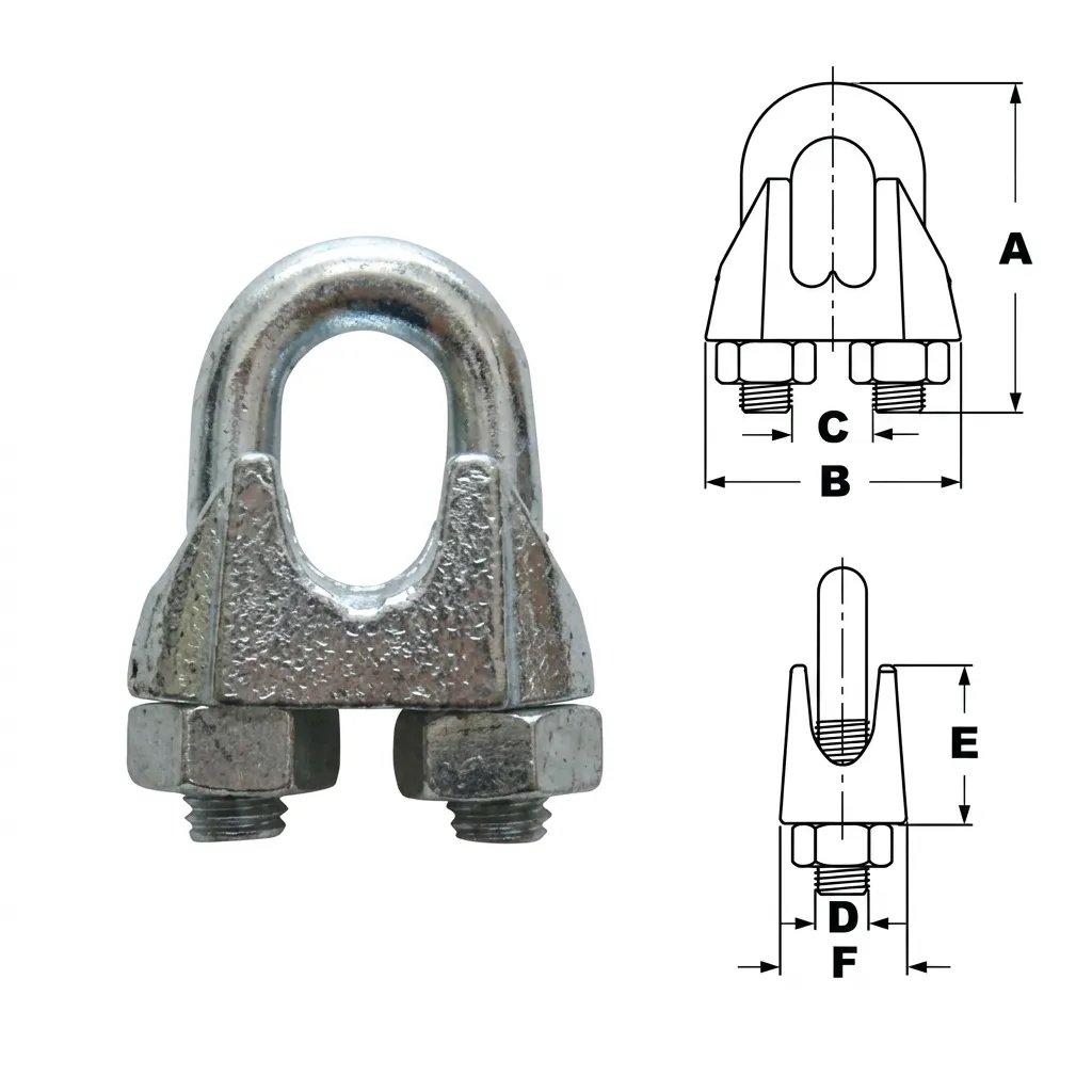 Grampo Leve Inox (Clips) AISI 304/316